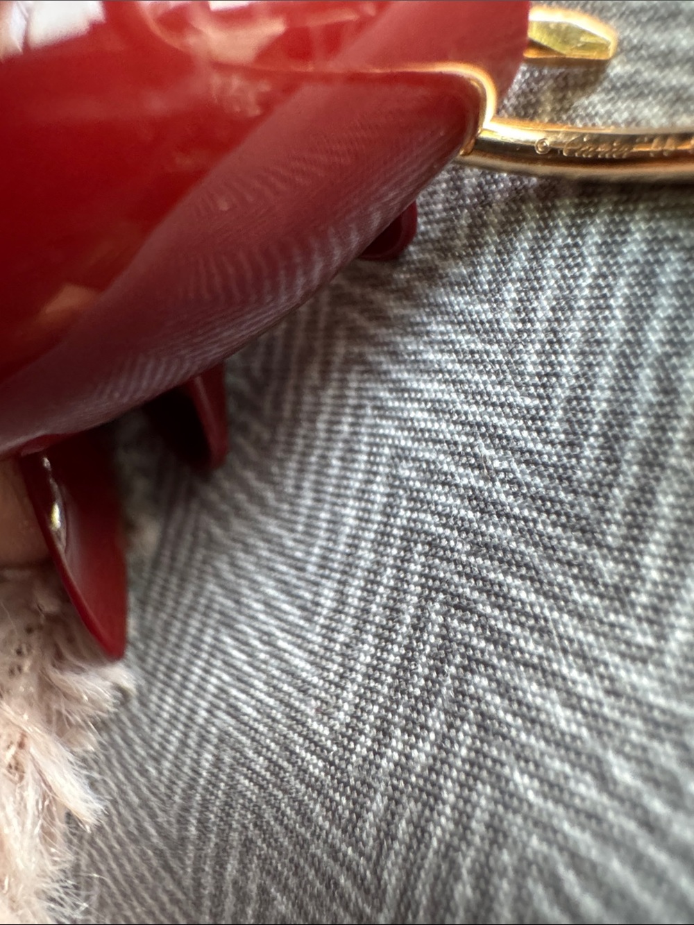 Cartier 18k Rose Gold Juste un clou Ring with Twist Detail - Picture 11 of 16